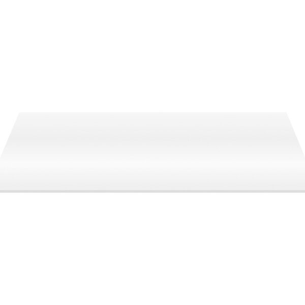 Aloni Tablette En Mdf (118.4x45.5x2.6 Cm) - Blanc Brillant