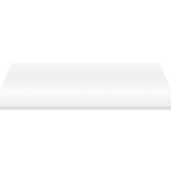 Aloni Tablette En Mdf (152.4x45.5x2.6 Cm) - Blanc Brillant