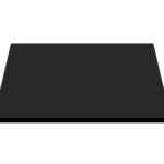 Aloni Wastafeltablet Mdf (56.4x45.5x2.6 Cm) - Mat Zwart