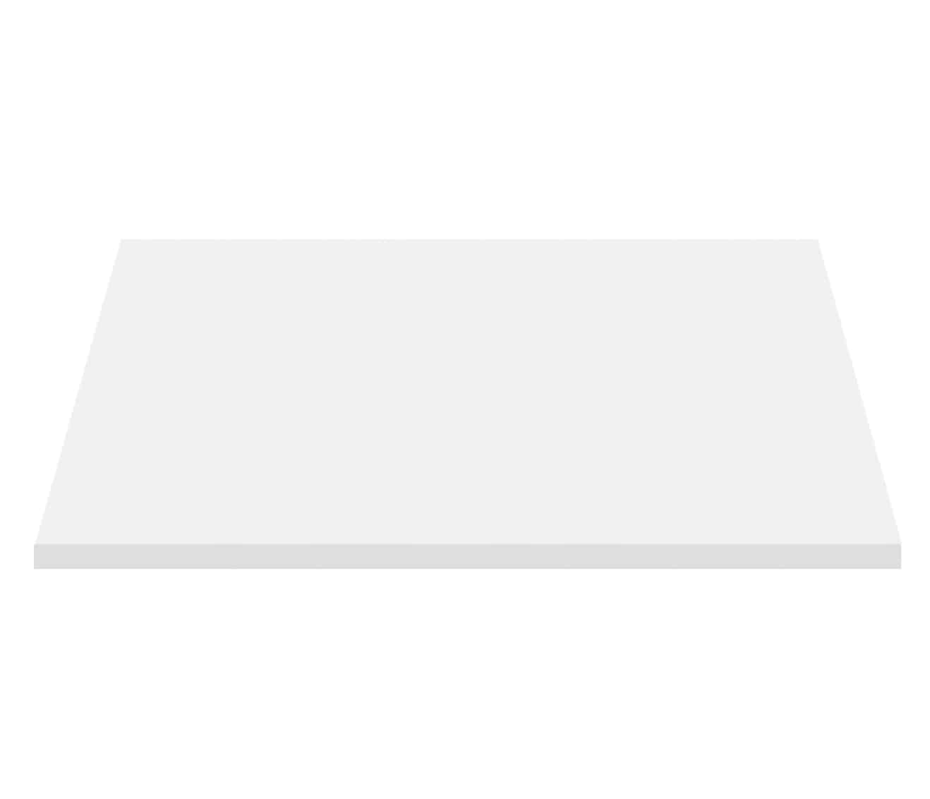 TW80.01A-4.jpg ALONI TABLETTE EN MDF (76.4X45.5X2.6 CM) - BLANC MAT - Image 1