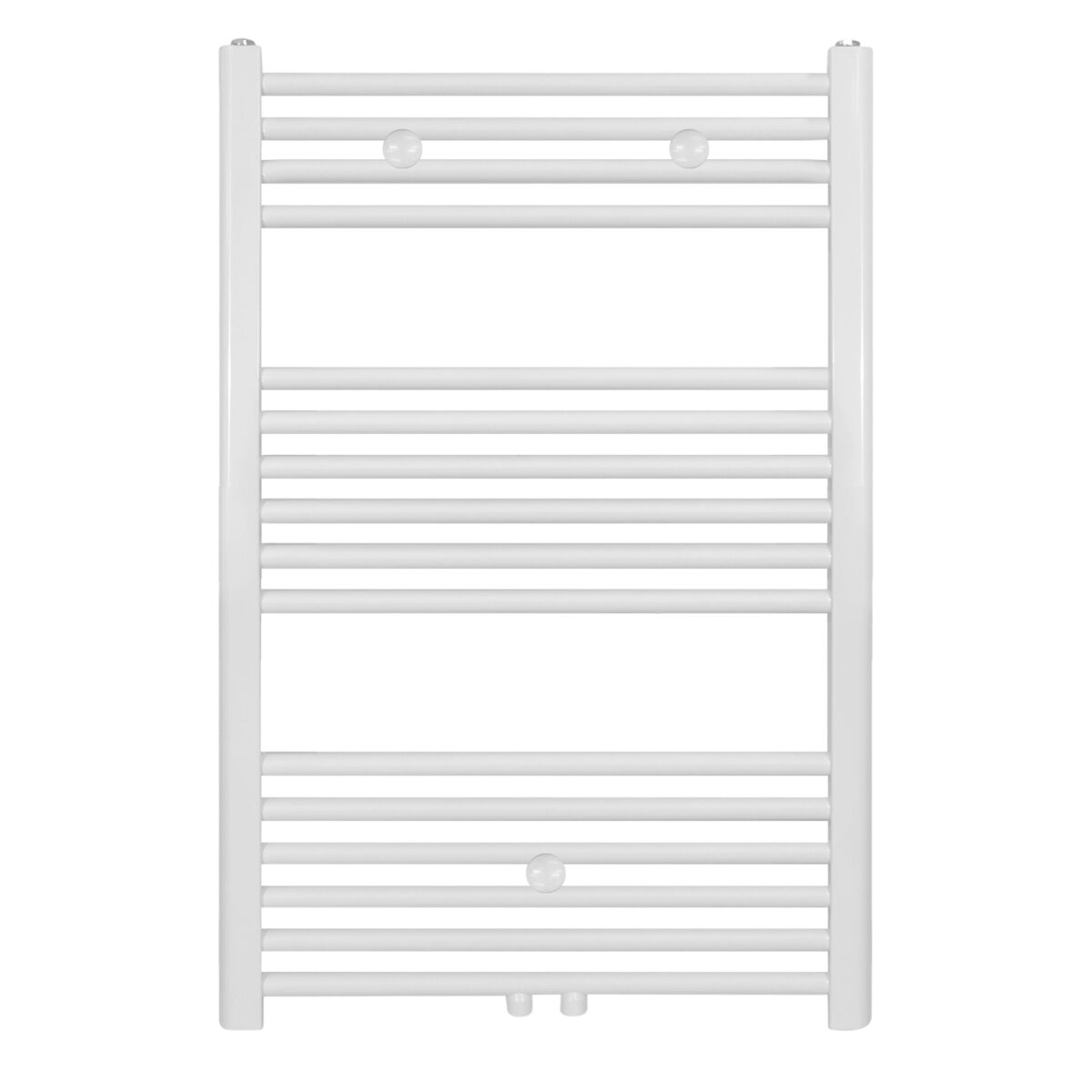 Radiateur Sèche-Serviettes Raccordement Central Blanc 1000x600-496 Watts – Image 2