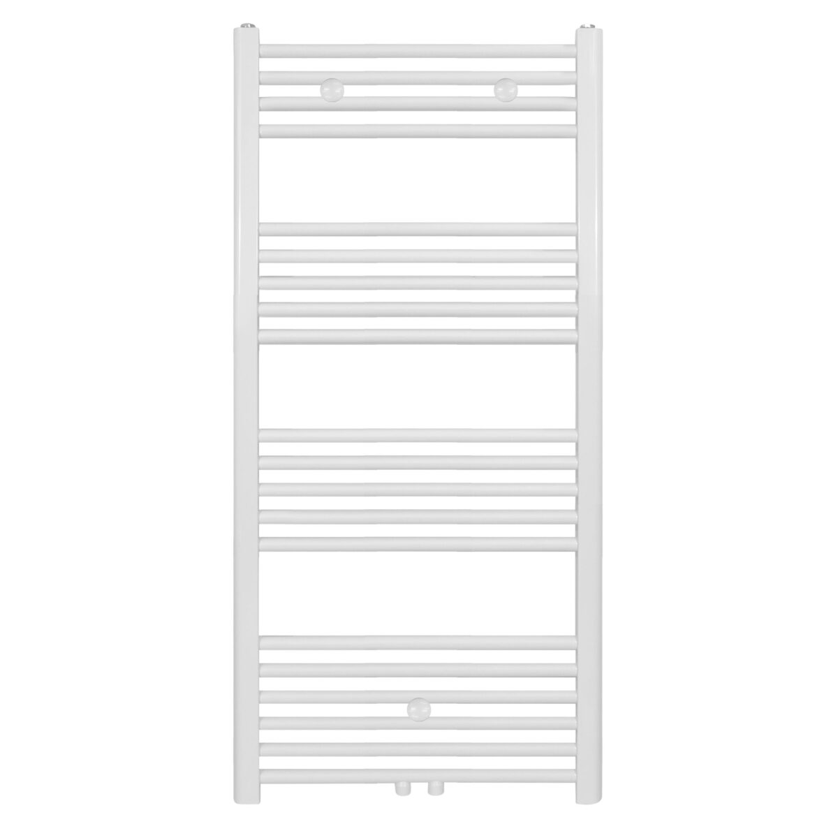 Radiateur Sèche-Serviettes Raccordement Central Blanc 1200x400-458 Watts – Image 2