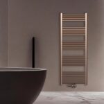 Towel Dryer Central Connection Brushed Copper 1600x600-557 Watt - Image 2