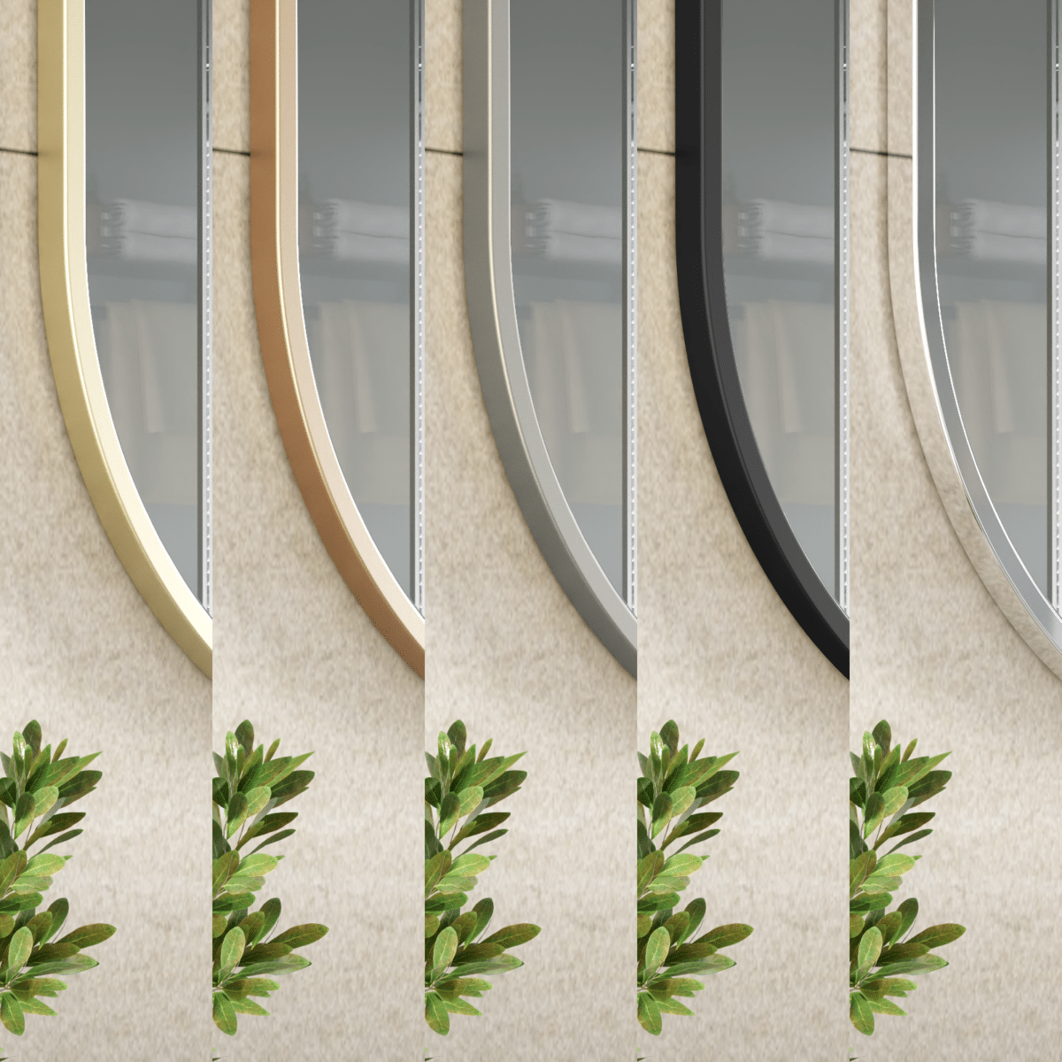 Erfu Spiegel Led Anti-Mist B50xh100cm Gunmetal Grijs - Afbeelding 7