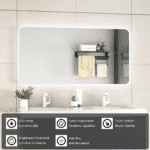 Erfu Mirror Led Anti Fog W120xh60cm - Image 4