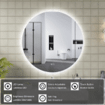 Erfu Spiegel Led Anti-Mist Φ80cm - Afbeelding 7