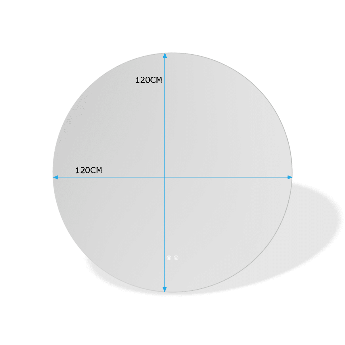 Erfu Spiegel Led Anti-Fogφ 120cm - Afbeelding 9