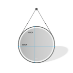 Erfu Mirror Led Anti Fog Ï60cm - Afbeelding 7