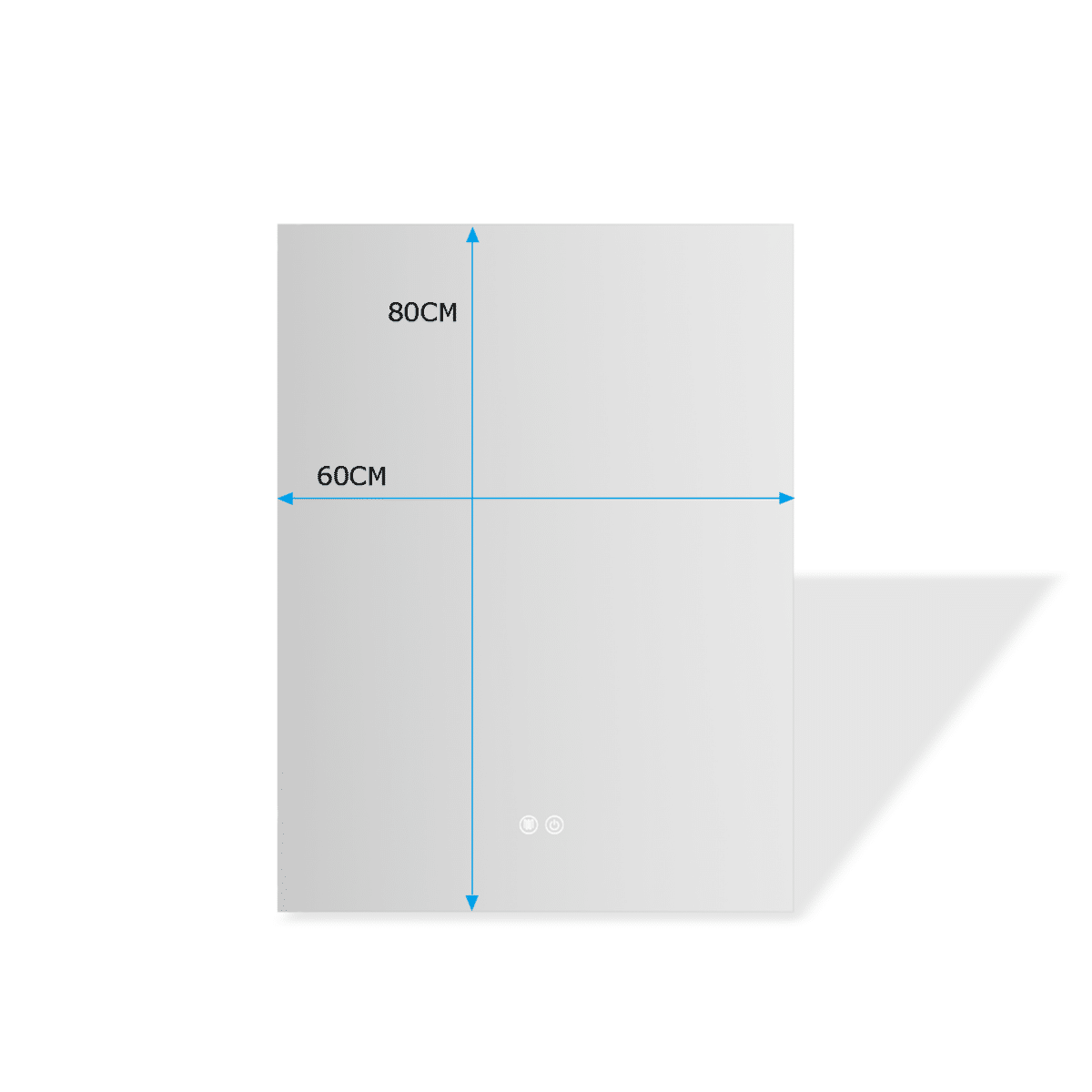 Erfu Mirror Led Anti Fog 60x80cm - Image 4