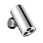 Uniforma Douche De Tête Cylindre – 1 Jet – Montage Murale – 8x15 Cm – Chrome