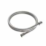 UNIFORMA FLEXIBLE DE DOUCHE – 150 CM – PVC SOUPLE –  ACIER INOX BROSSÉ