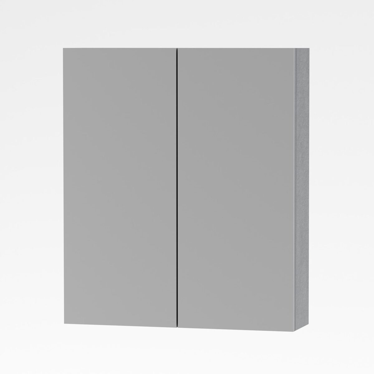 Aloni Sally Armoire Miroir, 2 Portes (60x70cm) - Couleur Aluminium – Image 12