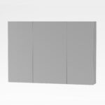 Aloni Sally Spiegelkast, 3 Deuren (100x70cm) - Kleur Aluminium - Afbeelding 5