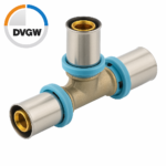 Erfu Multilayer Crimp Reduced Tee Â 26 Mm X 16 Mm X 26 Mm Â Persfitting Dvgw-Gecertificeerd, Multi-Profiles U/H/Th