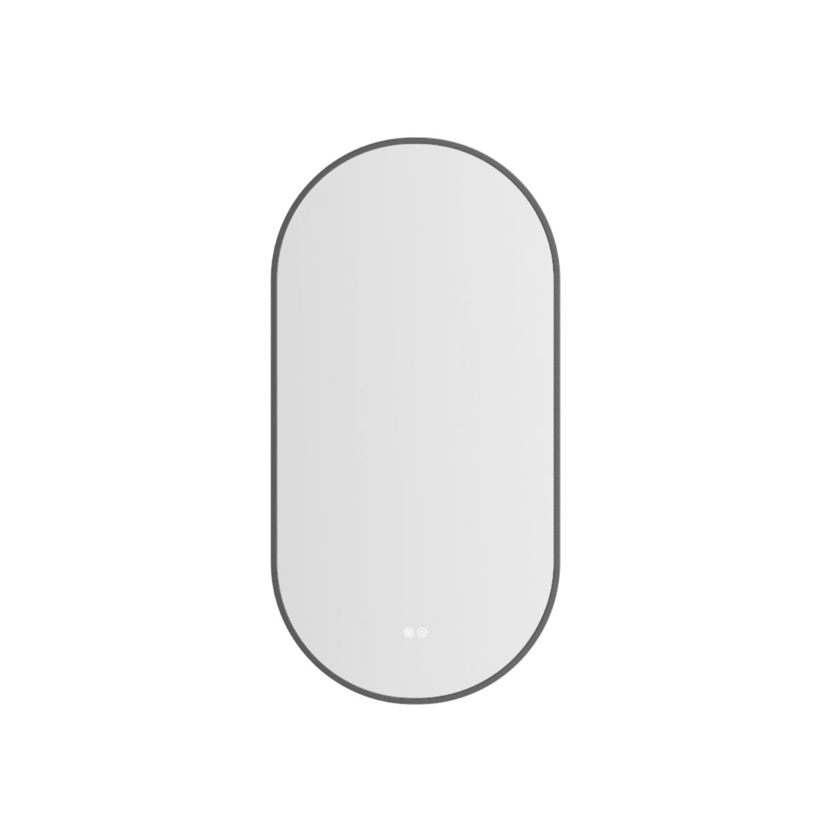 Erfu Miroir Led Anti Brouillard L50xh100cm Noir Mat – Image 5