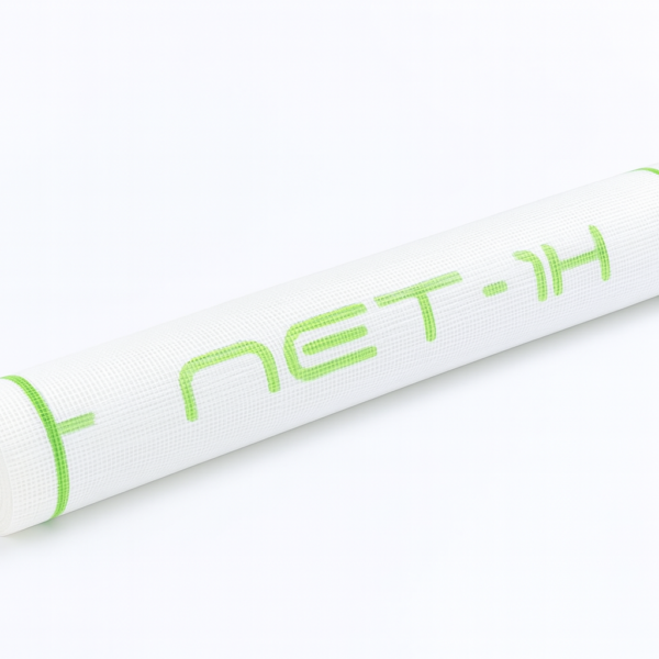 Erfu Premium Fiberglass Mesh For Etics, 160 G/M², 4.5 × 4.5 Mm Mesh, 1 × 50 M Roll, Etag 004 Certified, Alkali-Resistant Reinforcement