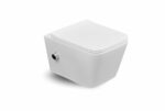 Erfu Wall-hung Toilet - Square design - With Bidet