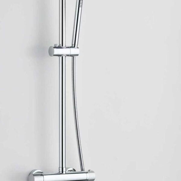 Erfu Rond Thermostatic Shower Set – Chrome Premium Quality