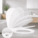 Toilettes Suspendues Erfu - Design Carré - Avec Bidet – Image 3