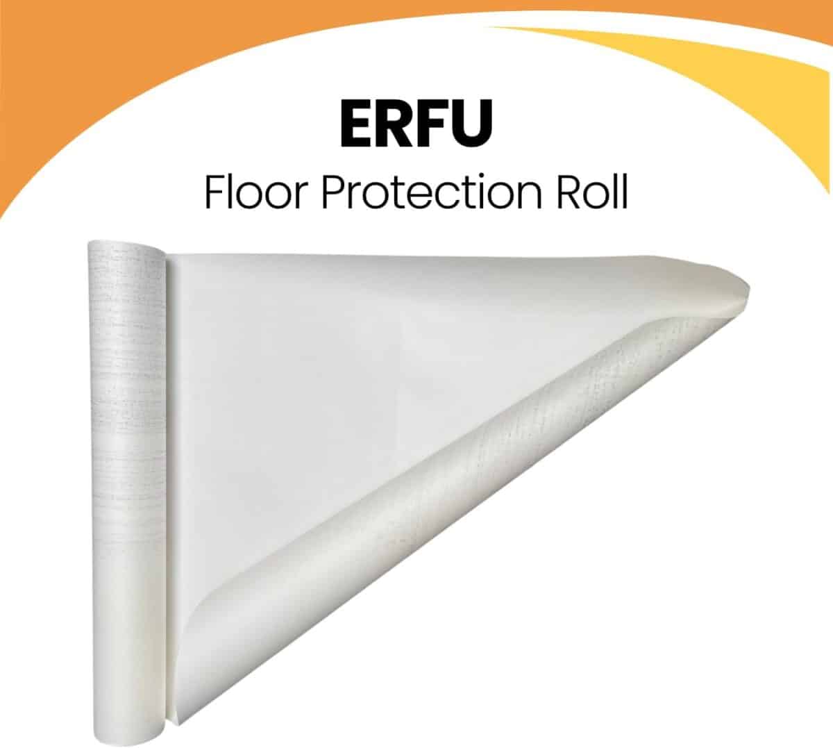 Vloerbeschermingsbedekking 50 m² – Verfbeschermingsfilmrol – Dubbelzijdige waterdichte vloerbedekking – Ultra-resistente renovatiebeschermingsplaat 220 g/m² - Afbeelding 2